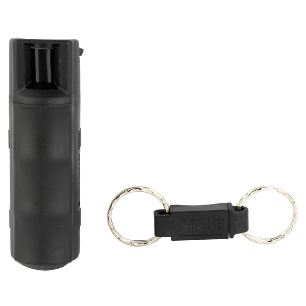 Sabre Red Pepper Spray with Quick Release Key (UV Marking Dye) 0.54 Black