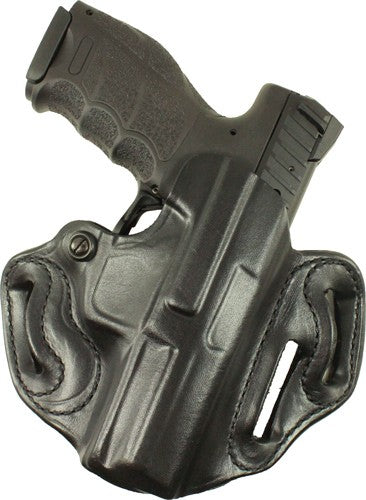 DeSantis Speed Scabbard OWB Leather Holster RH Taurus Judge 3" Black