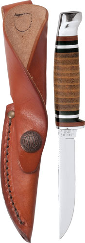 Case Knives Leather Hunter Knife with Leather Sheath