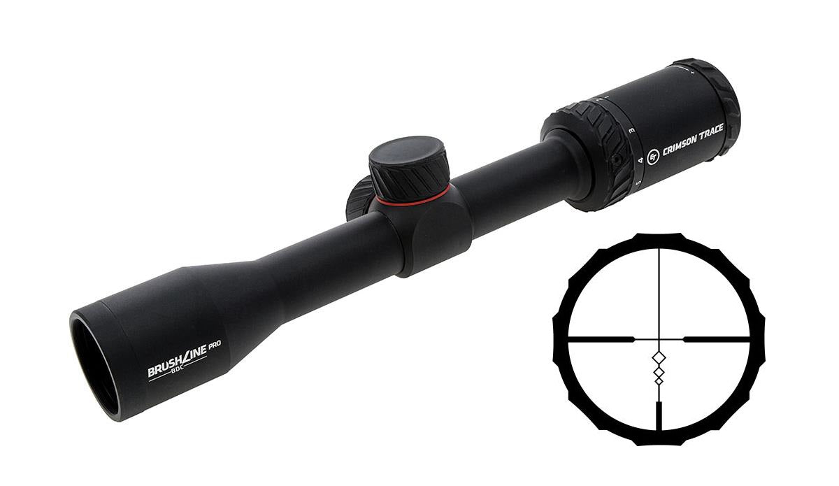 Brushline Pro 2-7x32 1" BDC Riflescope