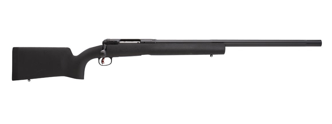Savage Arms 33060 110 LRP Full Size 6.5 Creedmoor 10+1 26" Matte Black Barrel, Black Carbon Steel Receiver, Black HS Precision Synthetic Stock