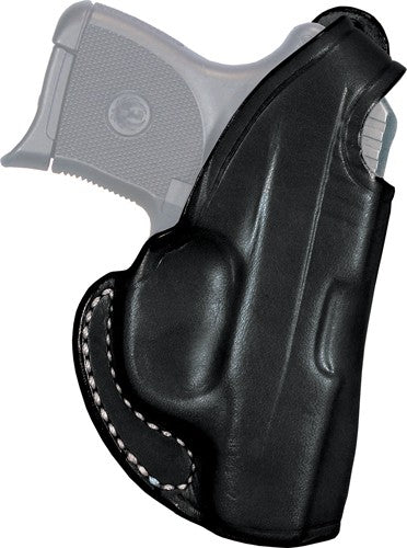 DeSantis Maverick RH OWB Leather Thumb Break Holster for S&W Bodyguard 380 Black
