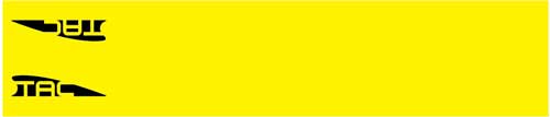 Tac Vanes Standard Arrow Wrap 4.675" Yellow 13-Pack