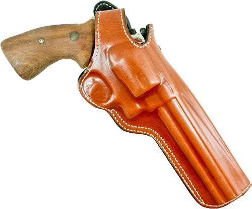 DeSantis Dual Angle Hunter Leather OWB Holster Right Hand S&W N Frame 6-6.5" - Tan