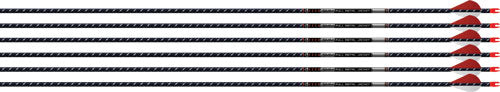 Easton 5MM FMJ 300 Arrow 6-Pack with 2" Blazer Vanes