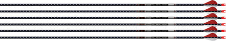 Easton 5MM FMJ 300 Arrow 6-Pack with 2" Blazer Vanes