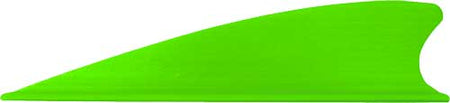 TAC VANES Matrix 2.25" Shield Cut Arrow Vanes Green 36-Pack