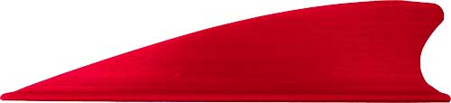 TAC VANES Matrix 2.25" Shield Cut Arrow Vanes Red 36-Pack
