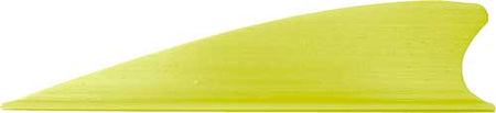 TAC VANES Matrix 2.25" Shield Cut Arrow Vanes Yellow 36-Pack
