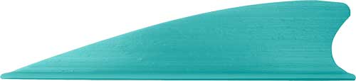 TAC VANES Matrix 2.25" Shield Cut Arrow Vanes Turquoise 36-Pack