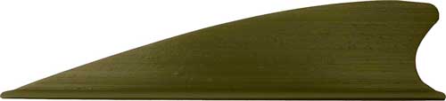 TAC VANES Matrix 2.25" Shield Cut Arrow Vanes OD Green 36-Pack