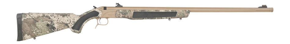 CVA PR3209NM Accura LR-X 1rd 50 Cal VariFlame 30" Flat Dark Earth Nitride Cerakote Fluted Threaded Barrel & Receiver w/Picatinny Rail, Adj Comb TrueTimber Strata Synthetic Stock