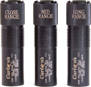 Carlson's Waterfowl 3-Pack Choke Tube 12GA Close/Mid/Long Range Rem Pro Bore