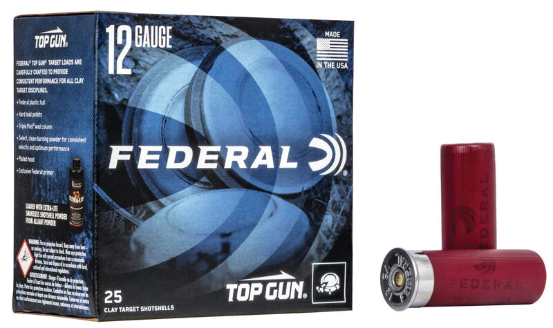 Federal Top Gun 12 Gauge 2.75 in / 2.75 in #8 7/8 oz