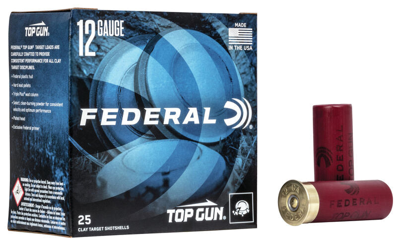 Federal Top Gun 12 Gauge 2.75 in / 2.75 in #9 1-1/8 oz