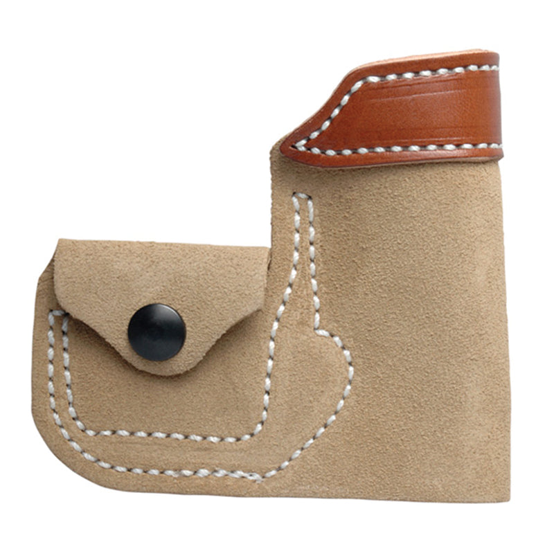 DeSantis Leather Pocket Holster for NAA .22 Mag 1-1/8" Magnum Frame