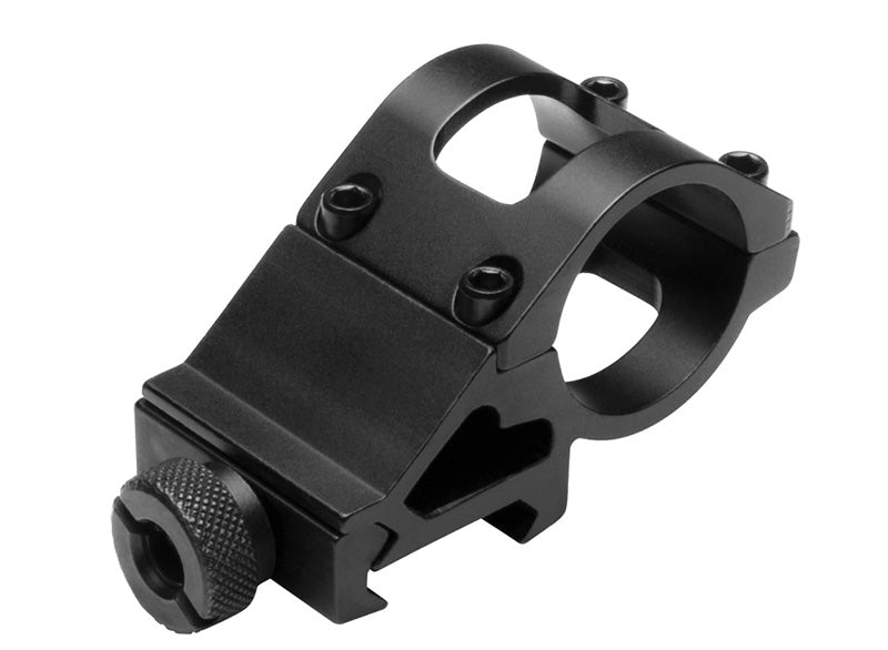 NcSTAR 1" Offset Mount for Flashlight and Laser - Black Aluminum
