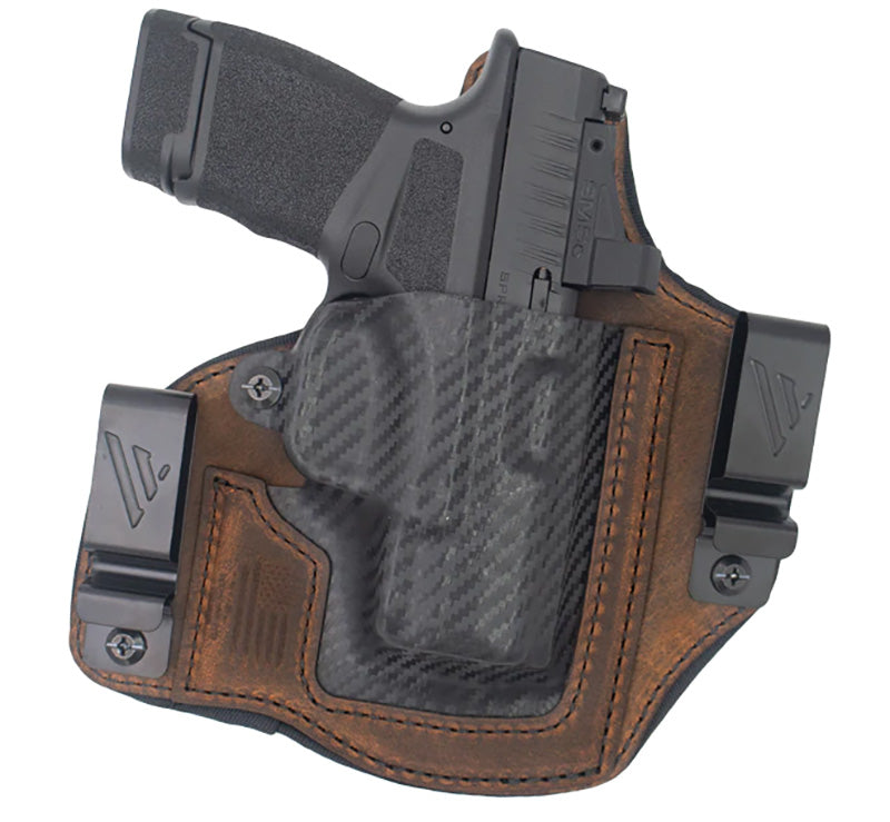 Versacarry Rebel IWB Hybrid Kydex Water Buffalo Brown Holster for Sig P365