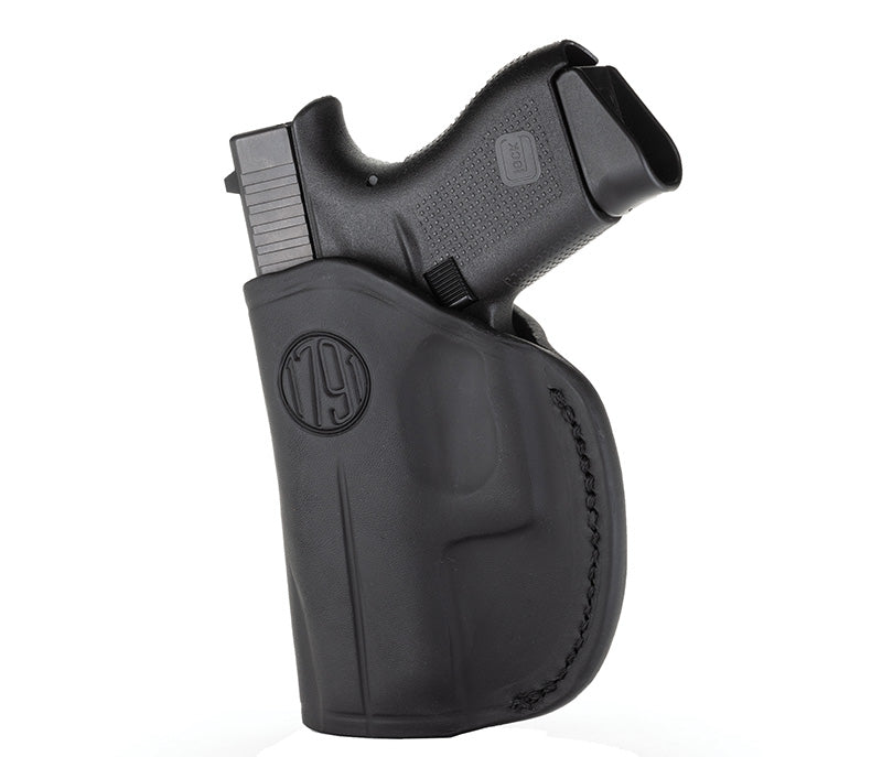 1791 Gunleather 2-Way Holster Stealth Black Size 4 Right Hand