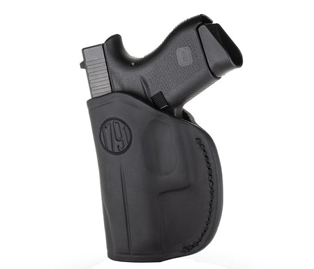 1791 Gunleather 2-Way Holster Stealth Black Size 4 Right Hand