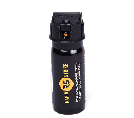 MFT Rapid Strike Mark III Pepper Spray Stream, Tactical Flip Top, 1.8oz, Black