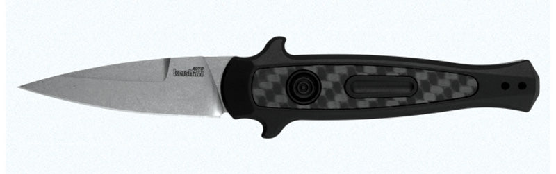 Kershaw Launch 12 Mini Stiletto Automatic Push Button Knife Aluminum Handle