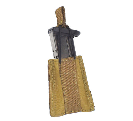 TacShield Single Speed Load Pistol MOLLE Pouch Coyote