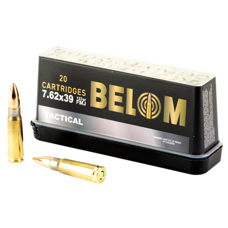 Belom 7.62x39mm 123gr FMJ Ammunition