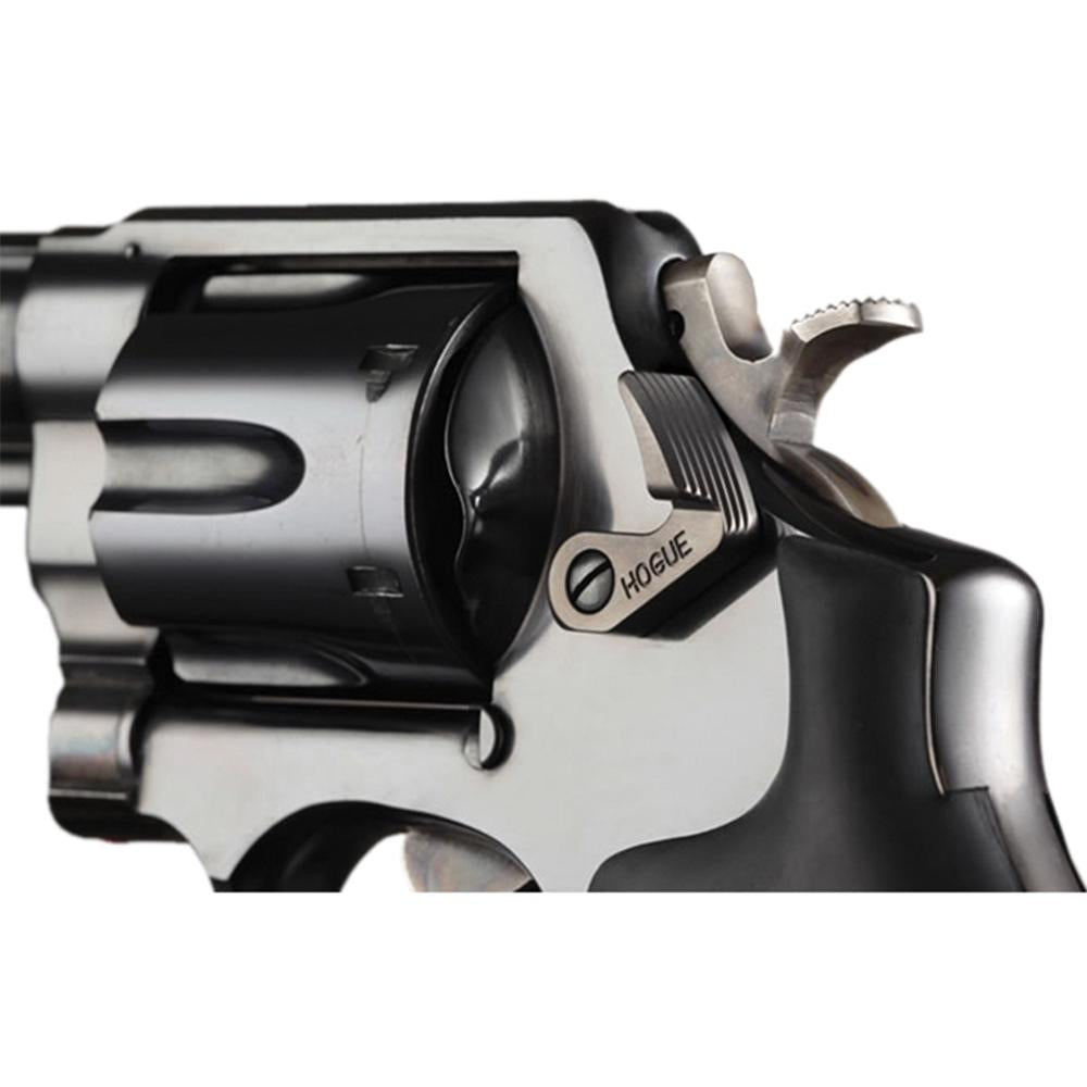 Hogue S&W Short Cylinder Release Stainless Steel Blued Finish