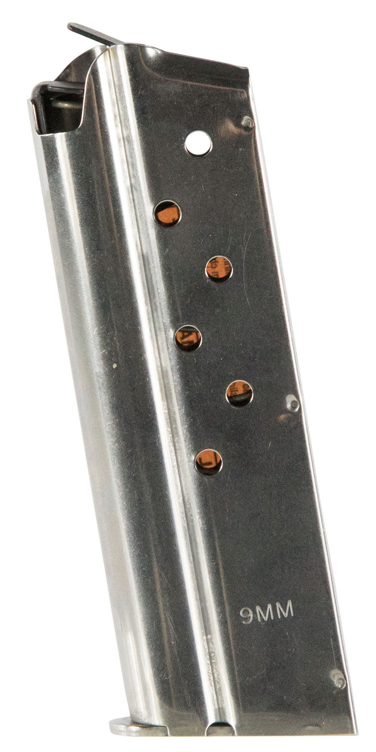 Ruger 90652 SR1911 Officer 7-Round 9mm Luger Stainless Steel Handgun Magazine