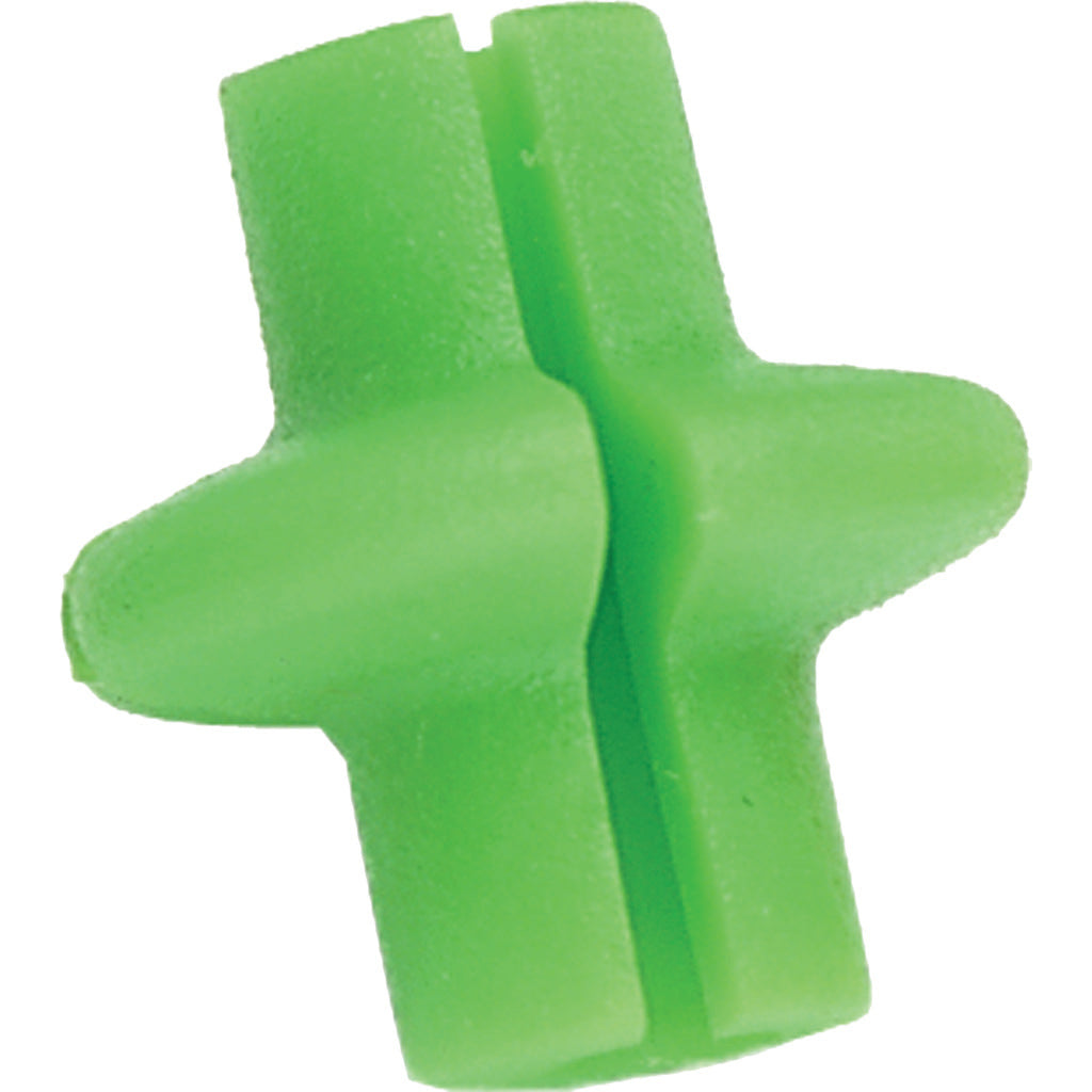 Pine Ridge Slotted Kisser Button Green 25 pk.