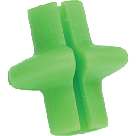 Pine Ridge Slotted Kisser Button Green 25 pk.
