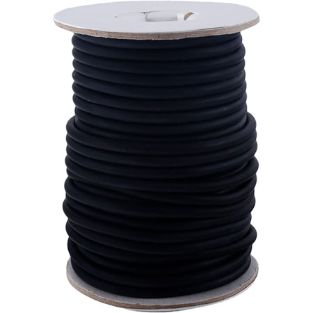 GWS Latex Rubber Peep Sight Tubing Black 50 ft.