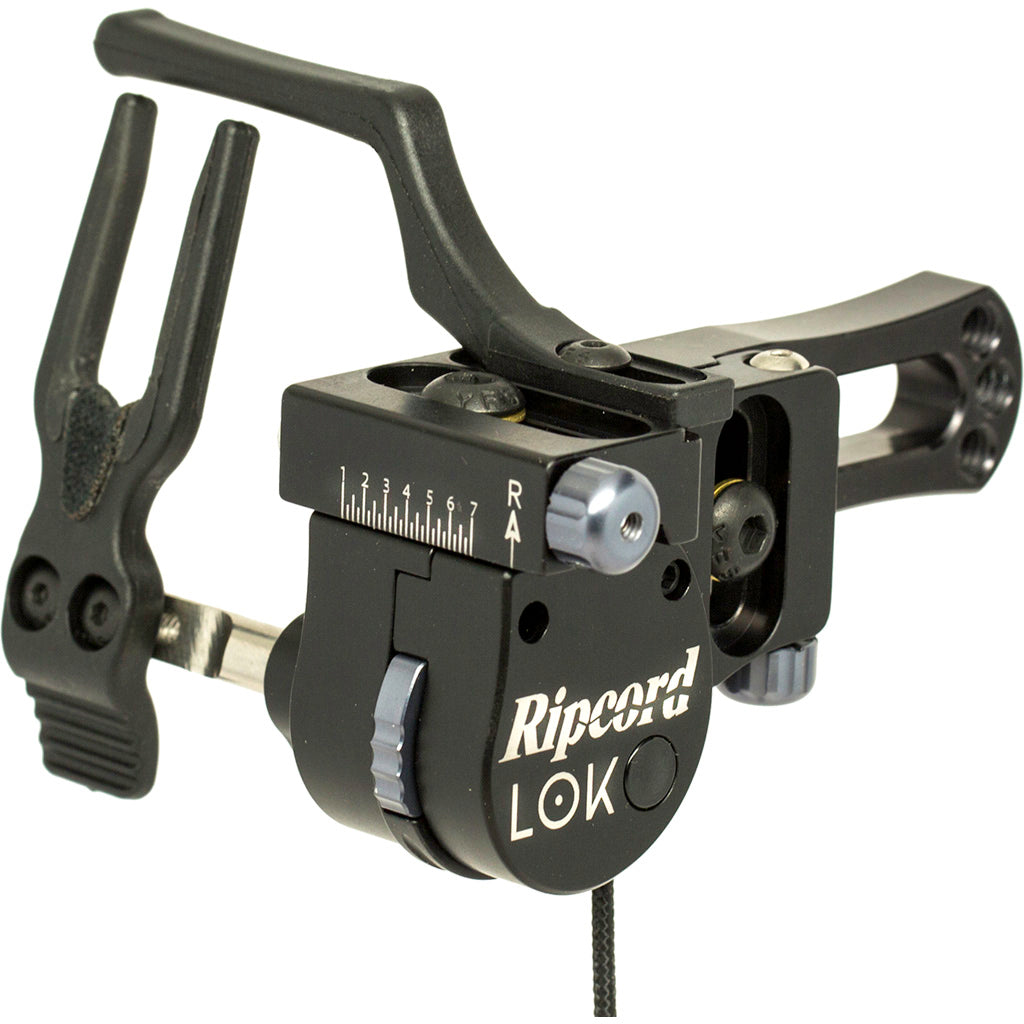 Ripcord Lok Limb-Driven Arrow Rest Black Left Hand