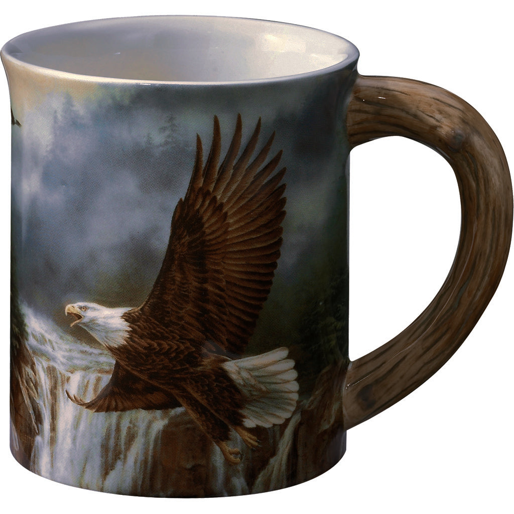 Wild Wings Sculpted Coffee Mug Majestic Bald Eagle 16 oz