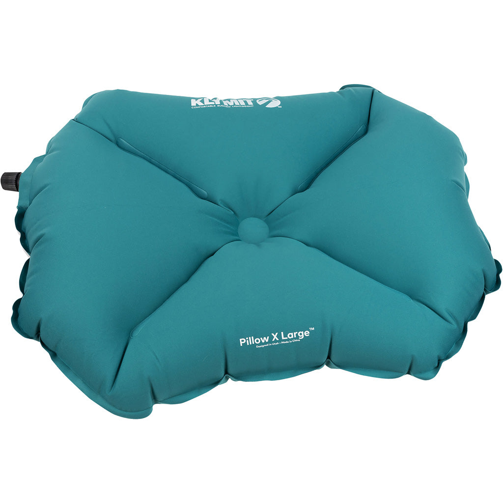 Klymit Pillow X Large Inflatable Camp Pillow Teal