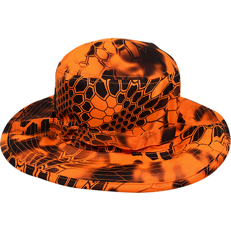Outdoor Cap Boonie Hat Inferno Camo Moisture Wicking