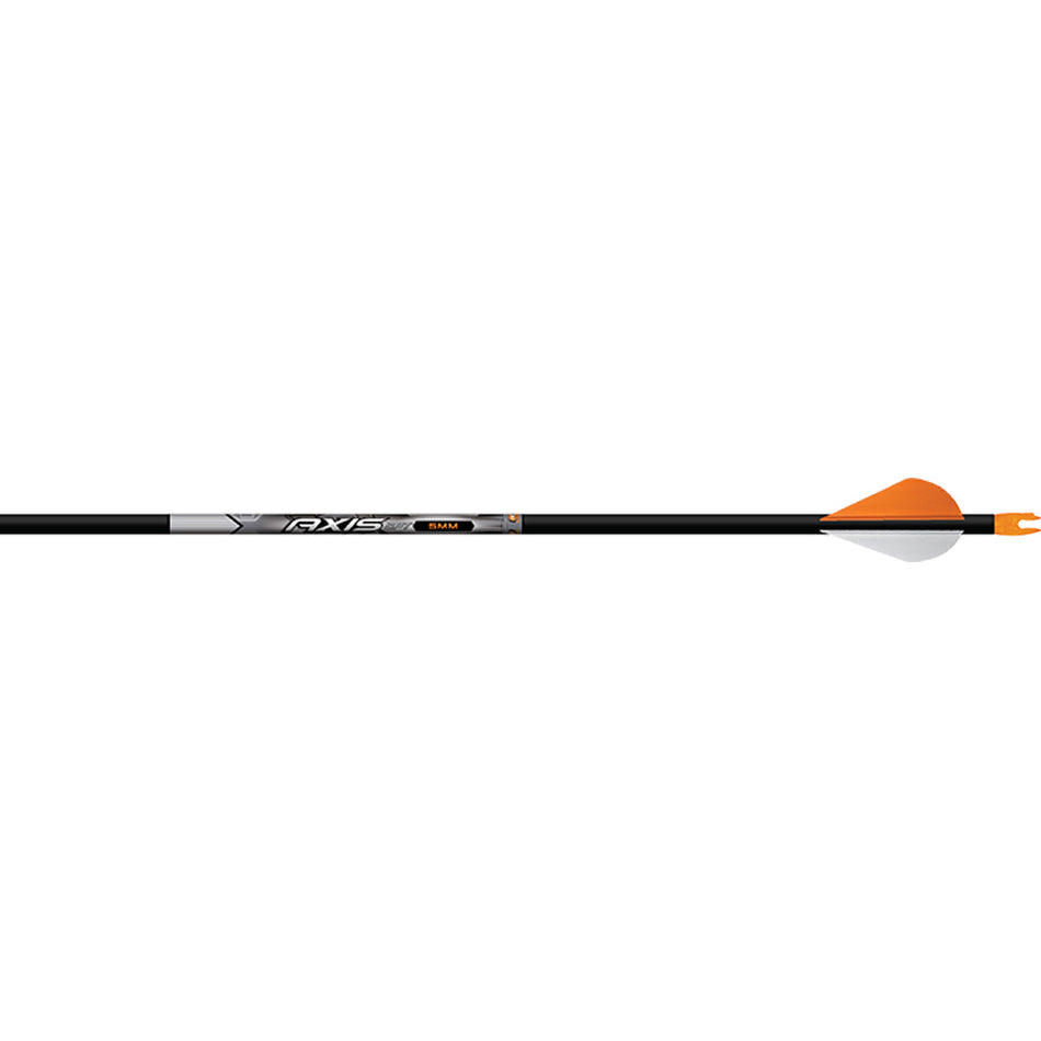 Easton 5mm Axis Sport Arrows 300 Spine 2 in. Bully Vane 6-Pack