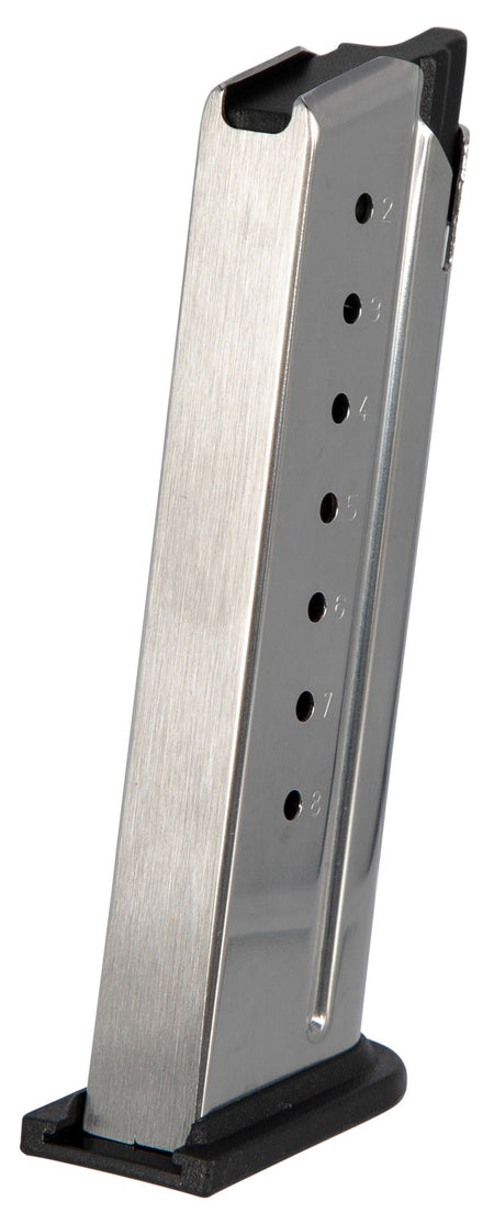 Springfield Armory XDE0908 XD-E 8rd 9mm Luger Stainless Steel Magazine