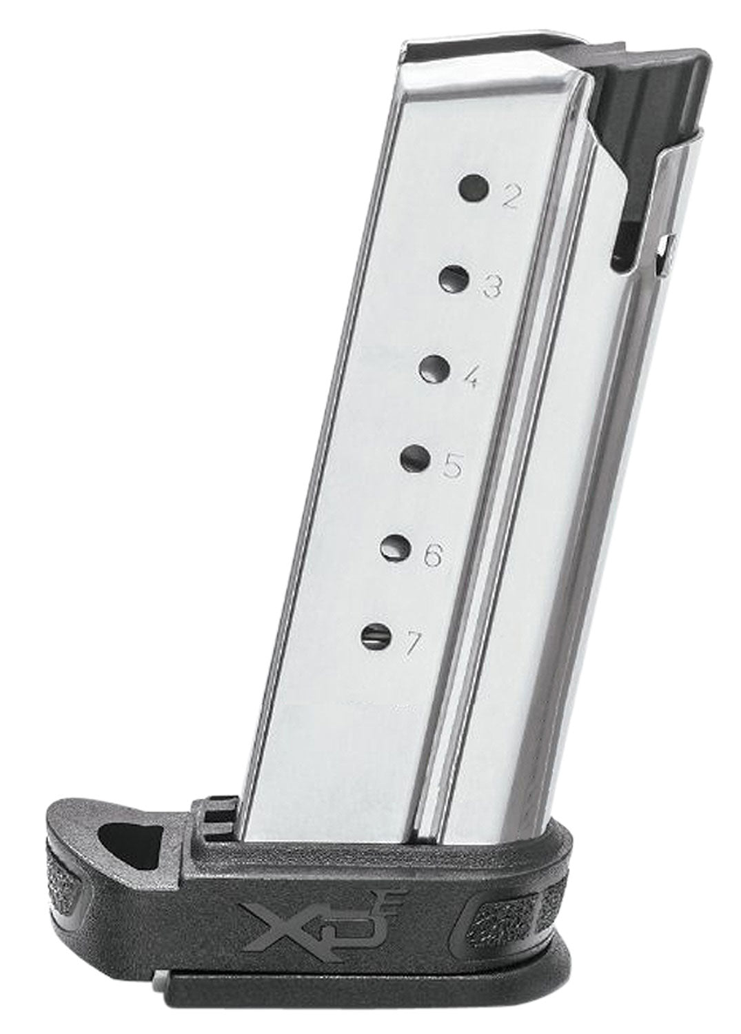 Springfield Armory XDE50071 XD-E 7rd Extended Sleeve .45 ACP Stainless Steel Magazine
