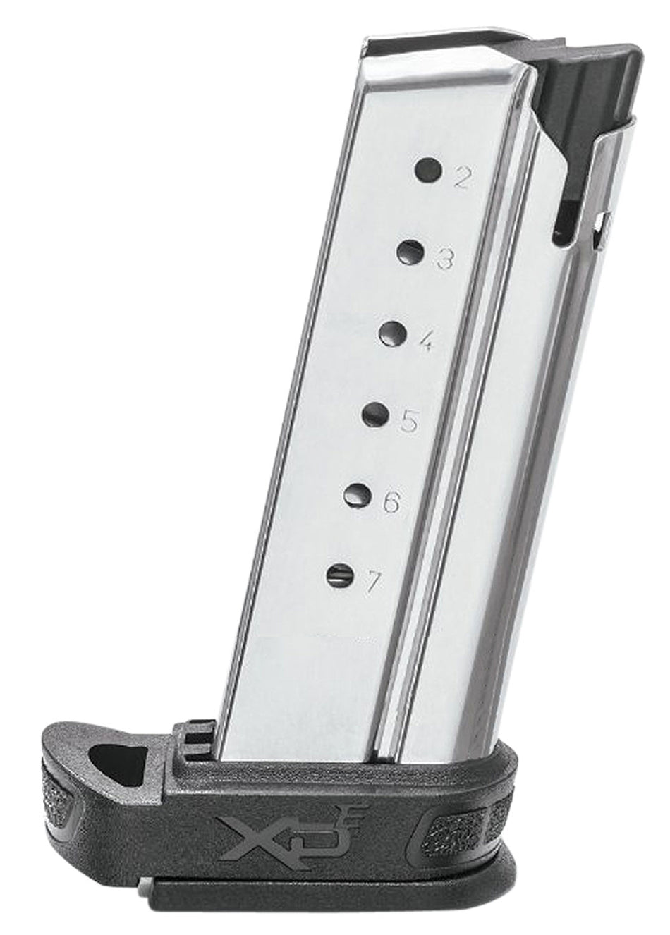 Springfield Armory XDE50071 XD-E 7rd Extended Sleeve .45 ACP Stainless Steel Magazine