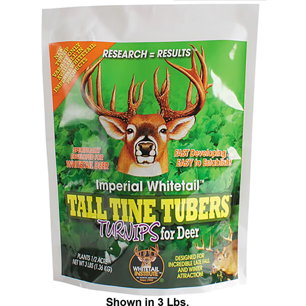 Whitetail Institute Tall Tine Tubers Food Plot Seed 12 lbs