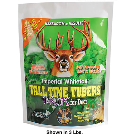 Whitetail Institute Tall Tine Tubers Food Plot Seed 12 lbs