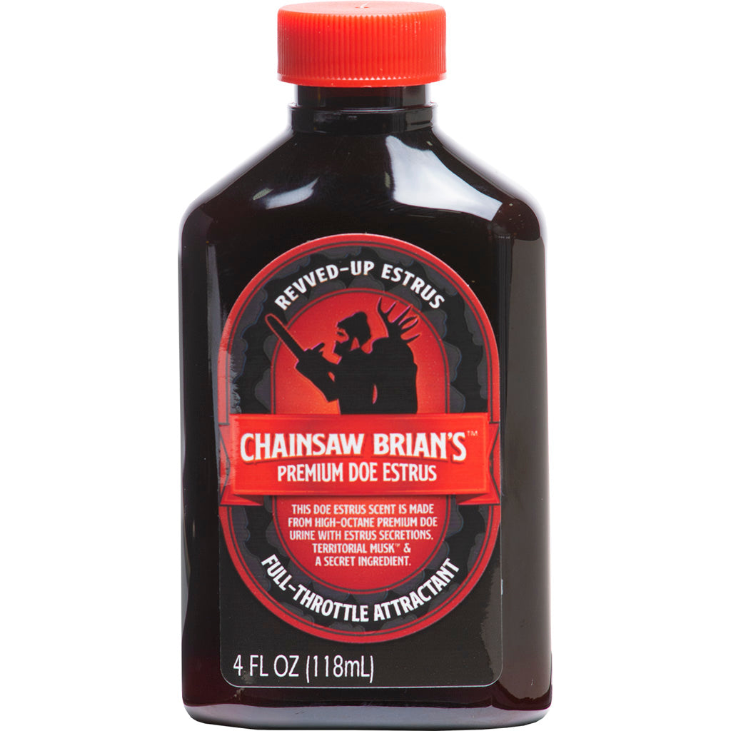 Wildlife Research ChainSaw Brian's Premium Doe Estrus Deer Attractant 4 oz.