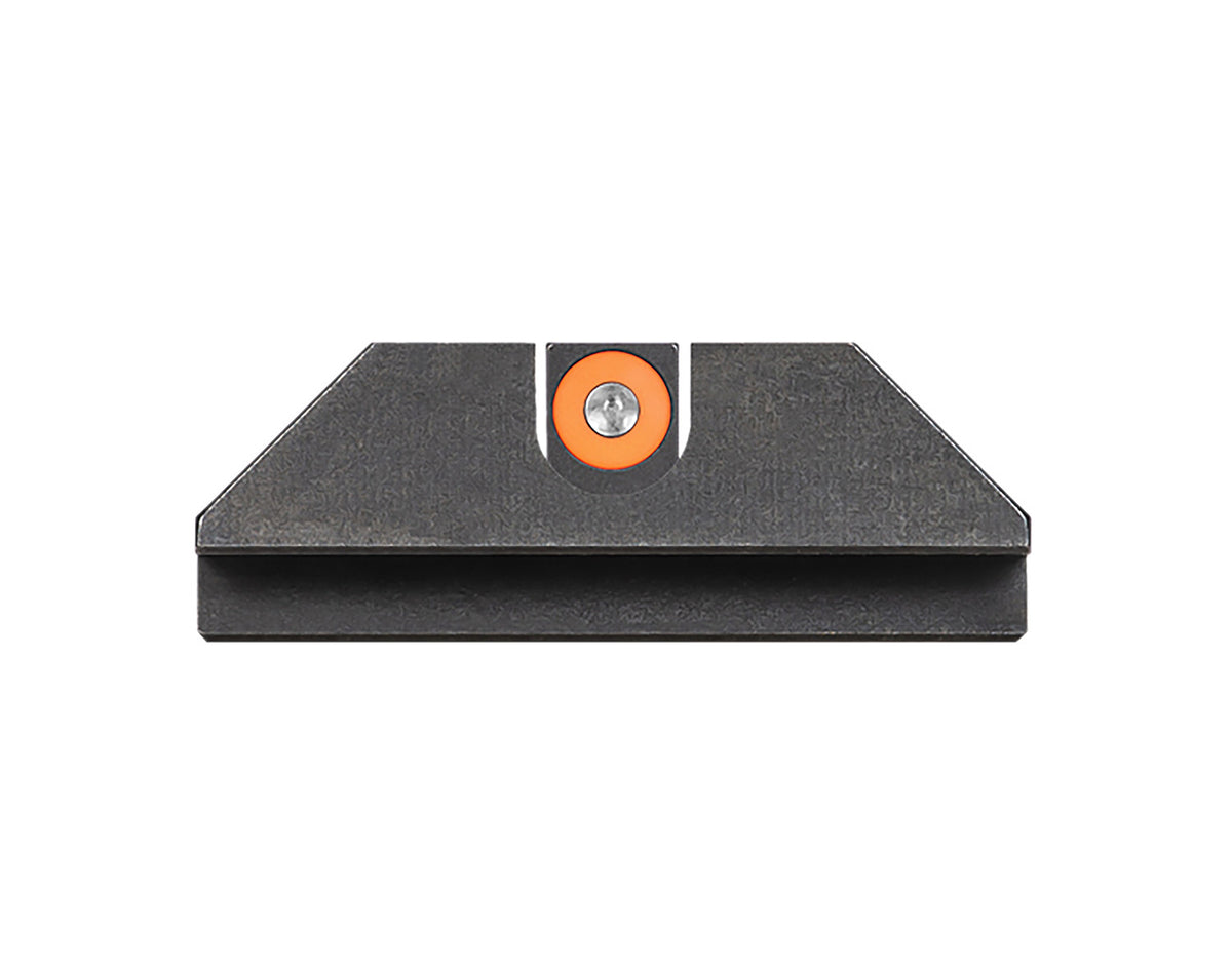 Night Fision GLK002014OGZ Tritium Night Sights Green/Orange Outline Front Black Rear for Glock 20/21/29/30