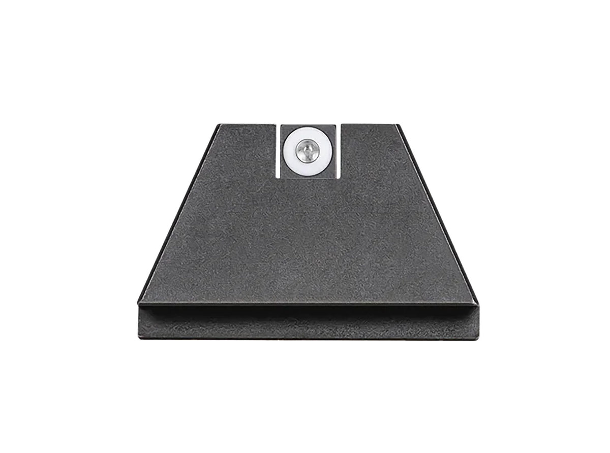 Night Fision GLK004013WGZ Suppressor Height Tritium Sights for Glock 17/17L/19 - Green Front, Black/Blank Rear
