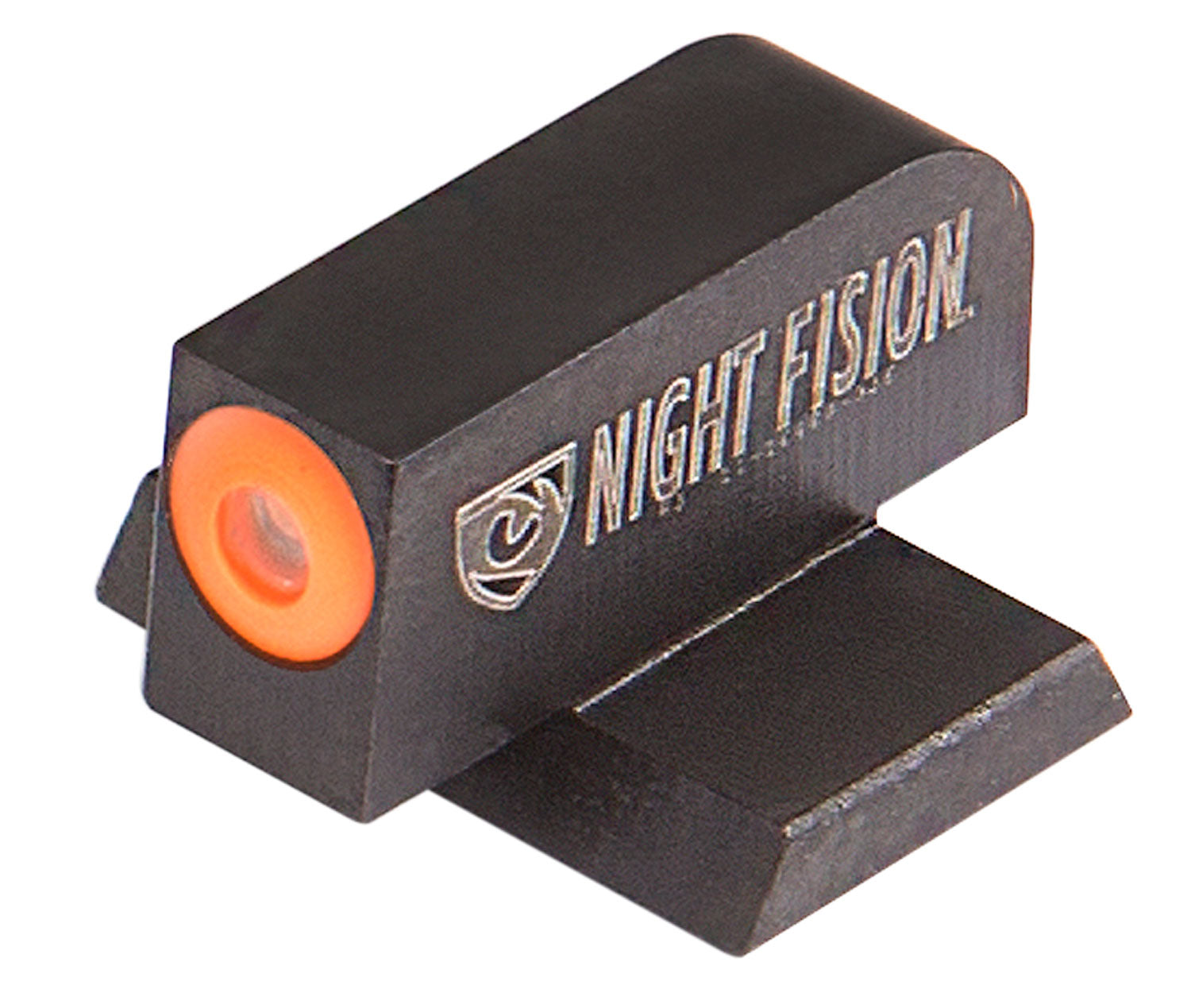 Night Fision CNK025001OGX Tritium Night Sights for Canik Green Tritium Orange Outline Front TP9SF/TP9SF Elite