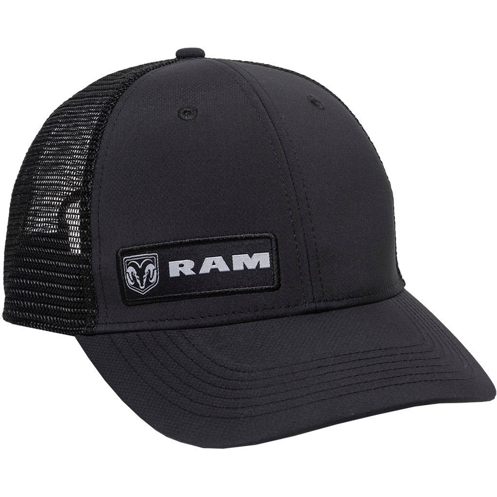 Outdoor Cap Dodge Ram Meshback Hat Black One Size