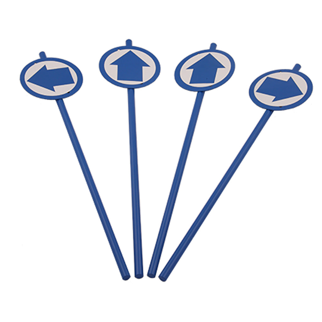 BowTree Path Direction Stake Kit 10-Pack Reflective Vinyl Arrows
