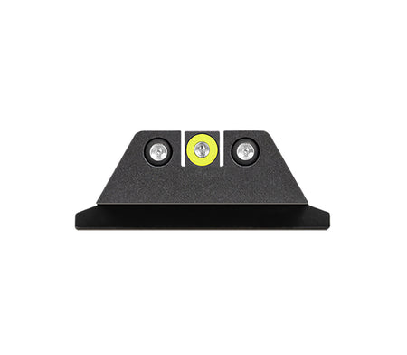 Night Fision SAW201003YGZ Tritium Night Sights for S&W M&P/M&P M2.0 Yellow Outline Front & Black Outline Rear